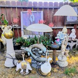 Water features  ,sprays on top