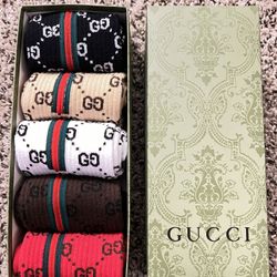 GUCCI Socks 3 Different Colors 