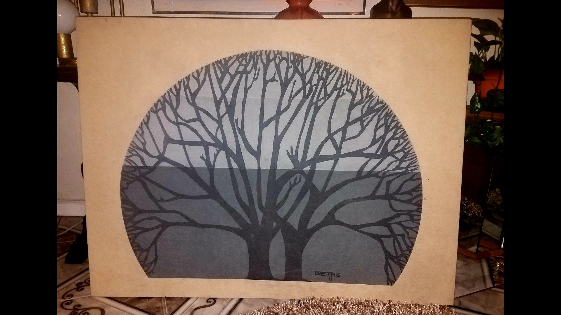 Ron Brejtfus 1970s Original Textile Art① Ron Brejtfus 1970s