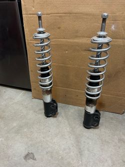 Coil over front shocks