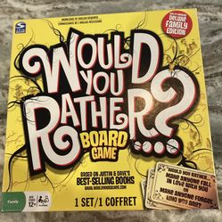 Would You Rather? Board Game 