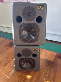 KRK Studio Monitor Speakers (Pair) – Vintage