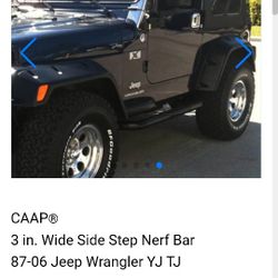 1987-06 Jeep Wrangler Running Bords 