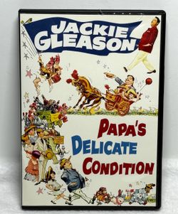 Papa’s Delicate Condition DVD 1963 Jackie Gleason Kino Lorber Comedy