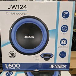 Jensen 12" SUBWOOFER (2 Vented Voice Coil) 4 ohms