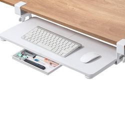 Clamp On Keyboard Tray