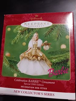2000 Holiday Barbie Ornament