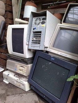 E-waste Electronics Computers Recycling Pickup