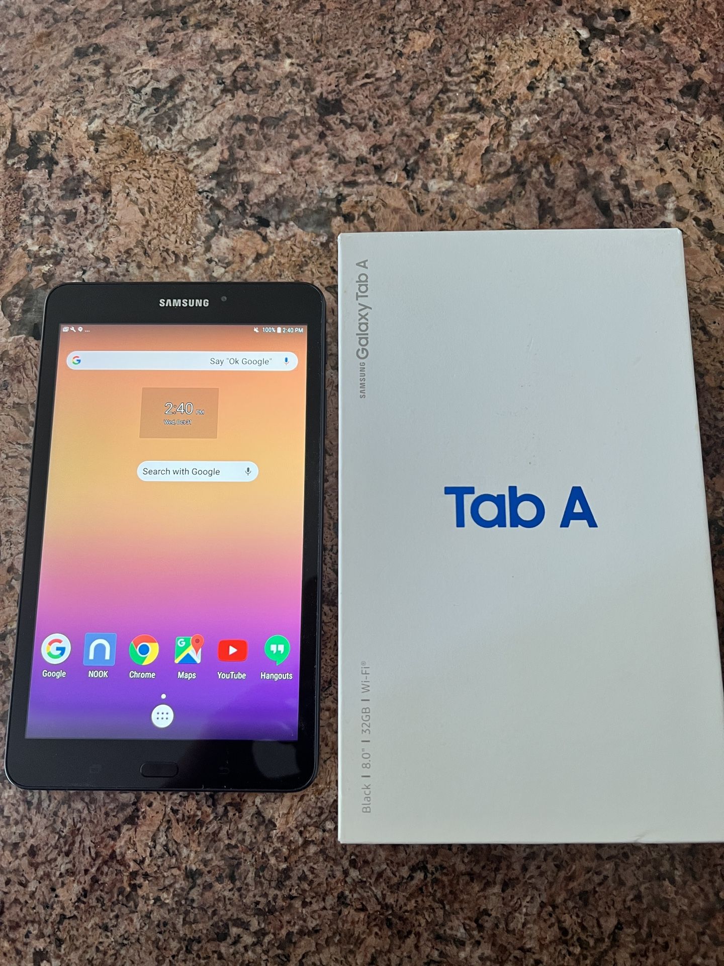 Samsung Galaxy Tab A SMT380 8" Tablet 32GB Black