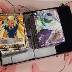 Dragon Ball Super Card Game Common Bulk Lot Near Mint, Multiple Sets