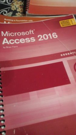 Microsoft access 2016