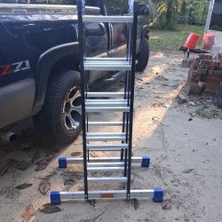 19.6 Folding Extension Ladder 