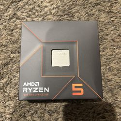 New AMD Ryzen 5 7600X 6-Core, 12-Thread Unlocked. Shoot Me Offer!!