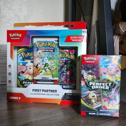Pokemon Lot First Partners& Perfect Order bundle