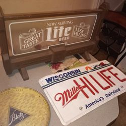 Hurry Hurry For The Low Beer Signs !