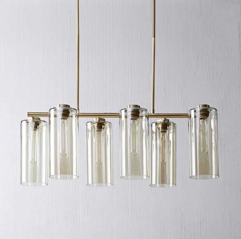 West elm cylinder chandelier