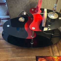 Glass End Table