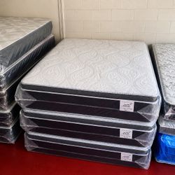 ✨ Brand New Queen Size Mattress 14” Pillow Top – Premium Quality at the Best Price | All Sizes in Stock & Same-Day Delivery Available 🚚