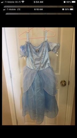 Cinderella costume size 4t