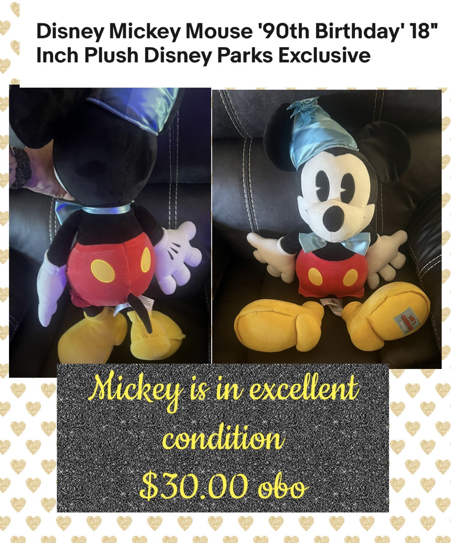 90th Birthday Mickey Mouse 