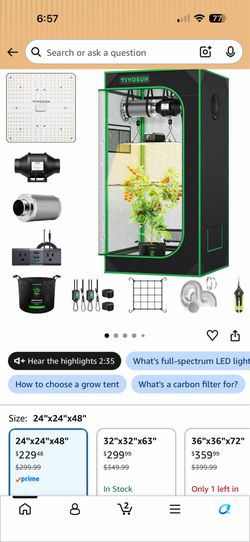 Vivosun grow tent