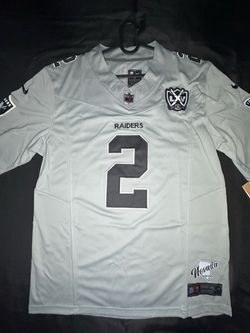 Las Vegas Raiders Jerseys - Jeanty #2 - Gray
