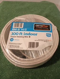 Copper building wire 100ft at 600Volts
