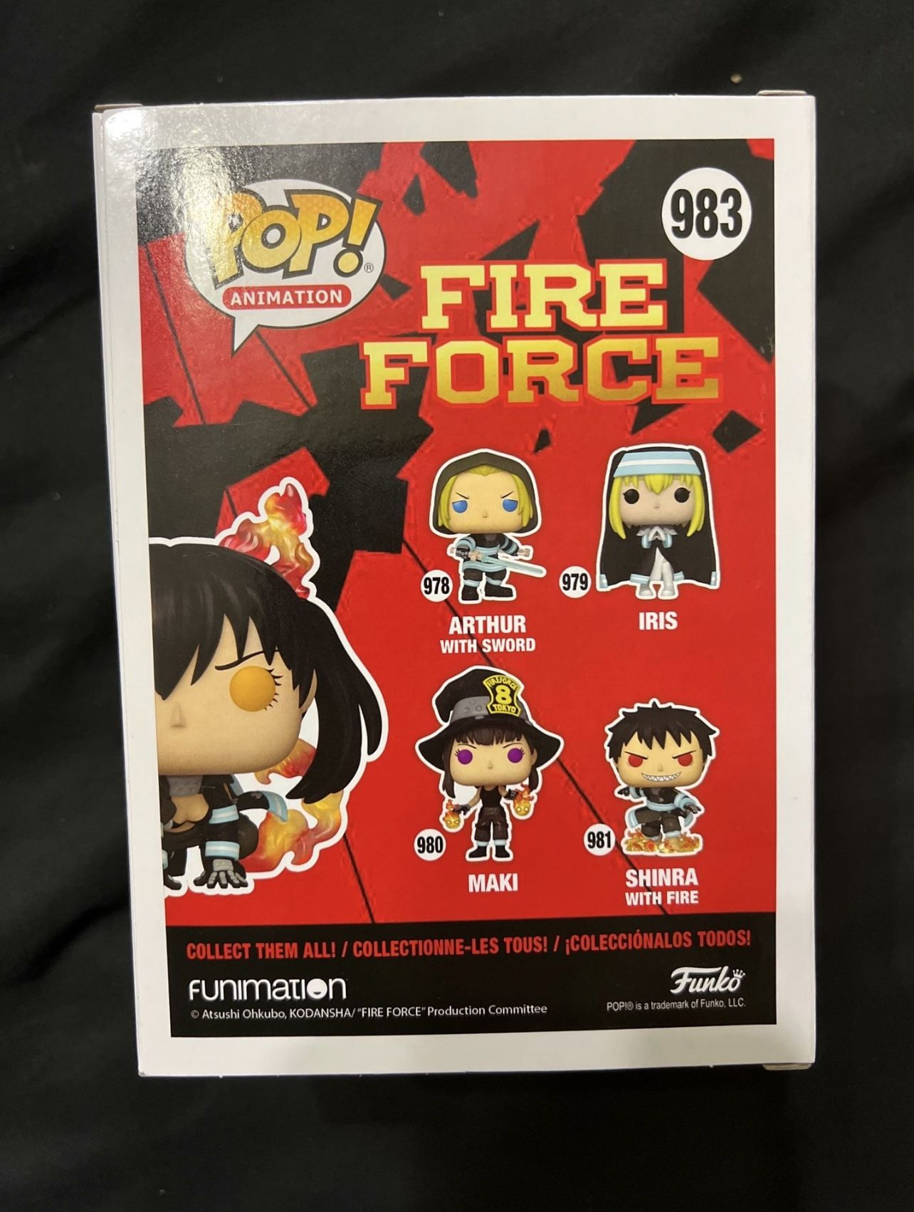 Funko Fire Force Pop! Animation Tamaki Glow-In-The-Dark Vinyl Figure Hot  Topic Exclusive