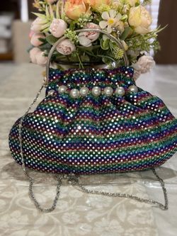 Cute little clutch sequin purse