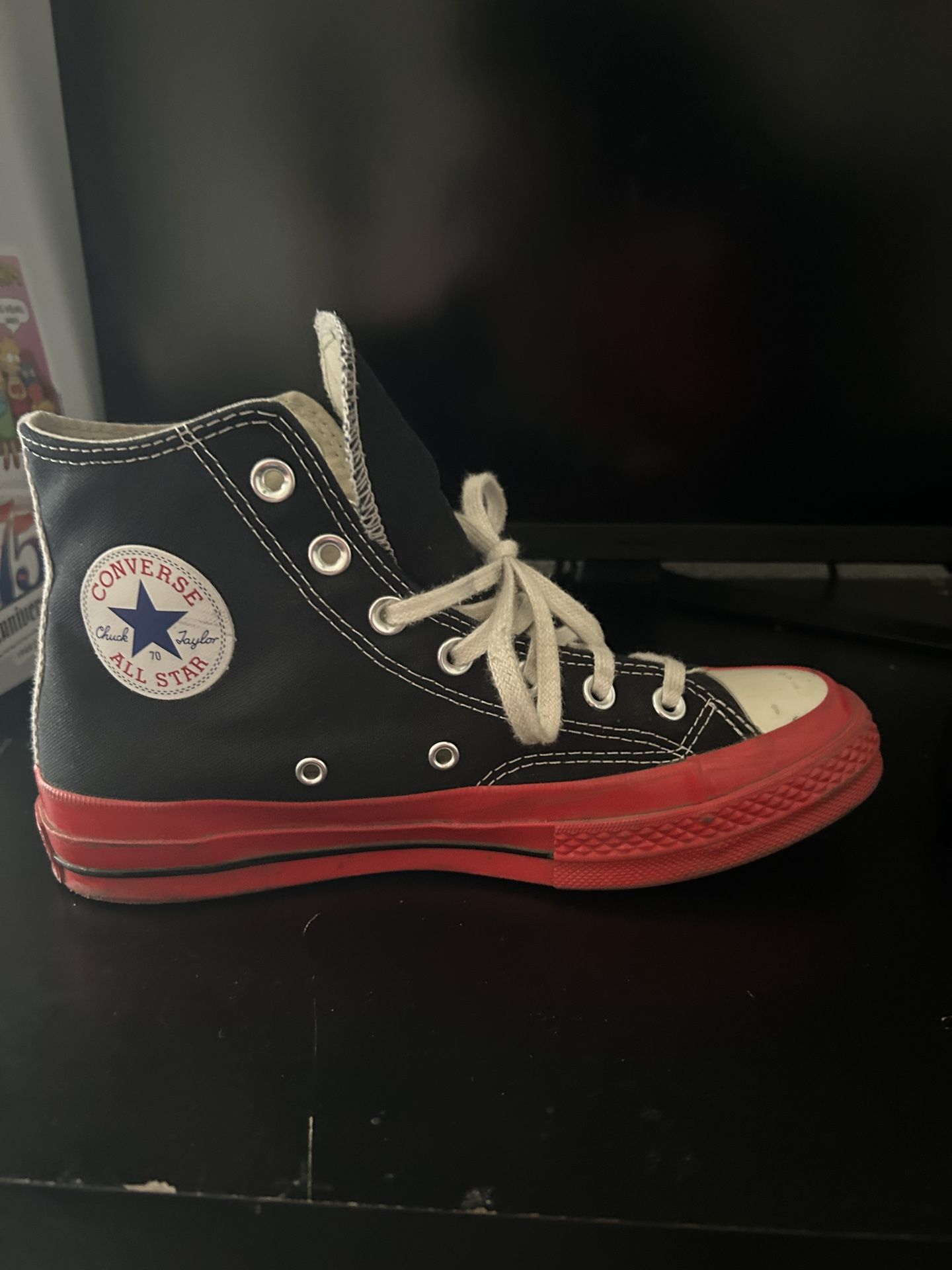 CDG x Converse High Top Shoe  & Accessories