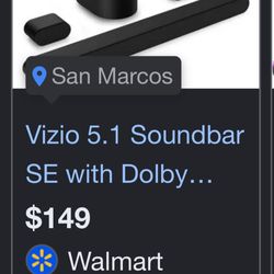 Vizio Soundbar with Dolby