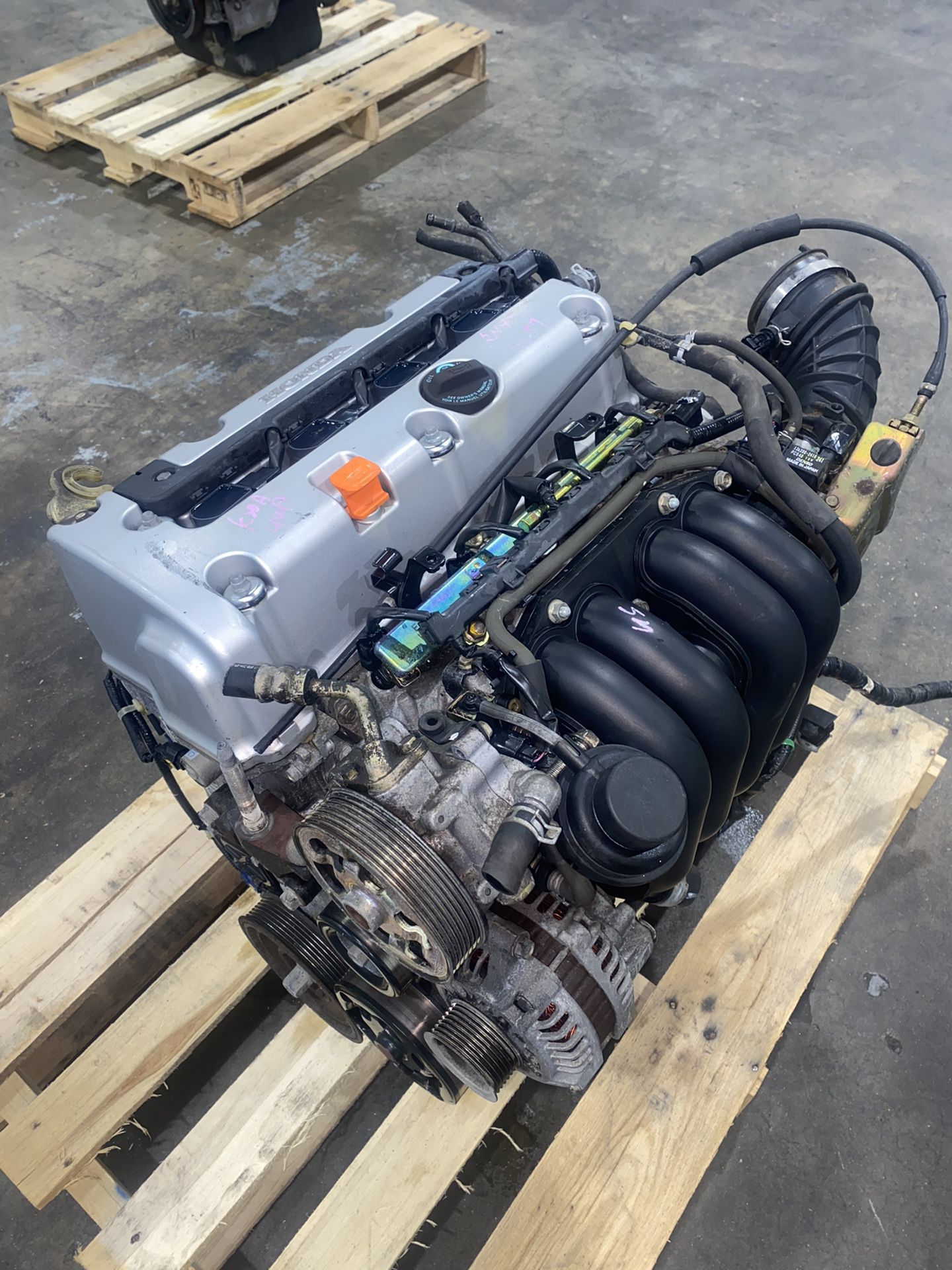 Jdm K20A 2.0L 02-05 Honda Civic Si Engine Acura Rsx Base Model 