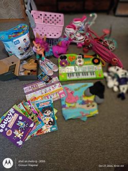 Various children's items. Prices vary