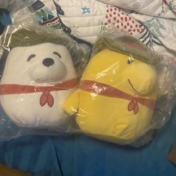 Peanuts Beagle Scouts Squish-mallows Snoopy & Woodstock 