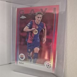 Topps Chrome Gavi 5/5