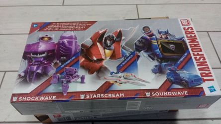 Transformers Decepticon Commander 3-Pack