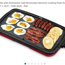 DASH Electric Griddle - Red