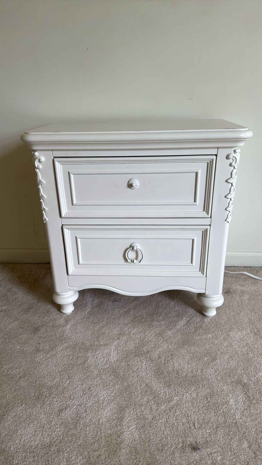 SLF Furniture - Two Drawer Dresser & Lamp Set