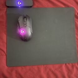 G502 Light speed Wireless Mouse With Charging Pad