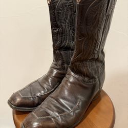 Lucchese 2265 Moc Toe Leather Boots - Size 11..5