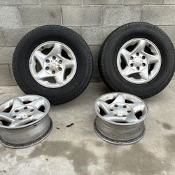 Firestone Destination LE3 (Set of 2) & Toyota ALYTP015U10 (Set of 4) for SUV’s and Light Trucks