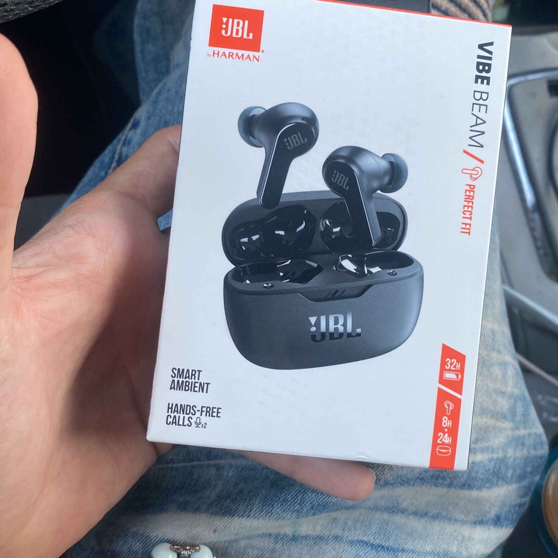 JBL Vibe Beam Wireless Earbuds