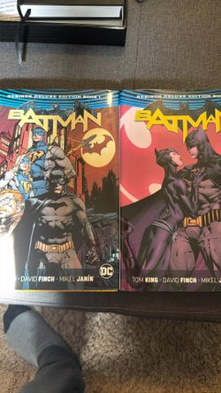 Batman Rebirth Deluxe Edition Hardcover Book 1 And 2 By Tom King