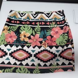 Size S Floral Skirt 