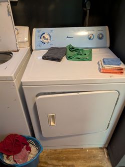 Washer and dryer