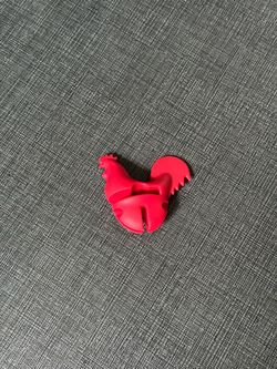 Red Rooster Spoon Holder, Pot/Pan Clip Kitchen Accessories, Fun Hostess Gifts