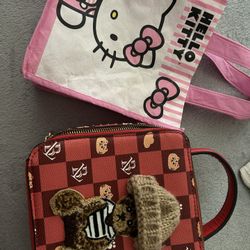 Hello Kitty And Bear Bags