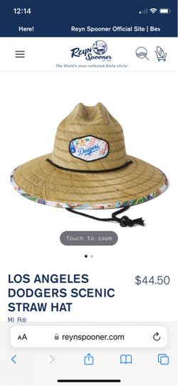Reyn Spooner LA Dodgers Straw Hat