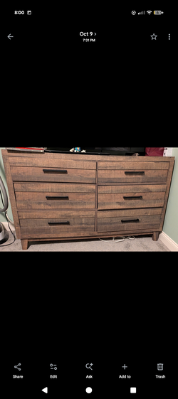 $250 Drawer Set.. "6-Drawer Dresser" and "2-Drawer Dresser"