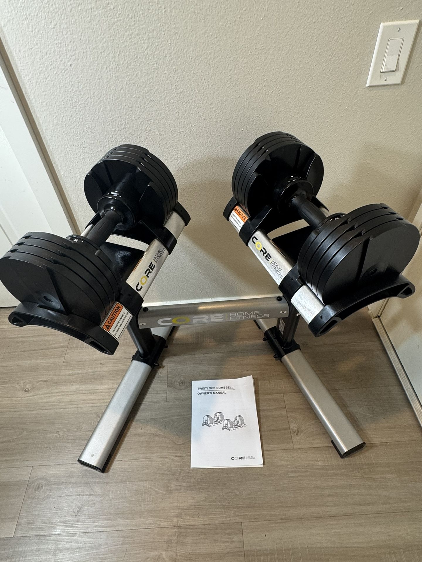 Core Home Fitness Dumbbells